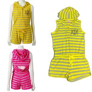 JUICY COUTURE: Women’s Hooded Terrycloth Swimsuit Coverup Size Large